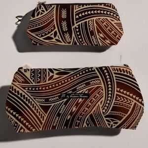 NWOT Handmade in Hawai’i travel bags (small and medium)